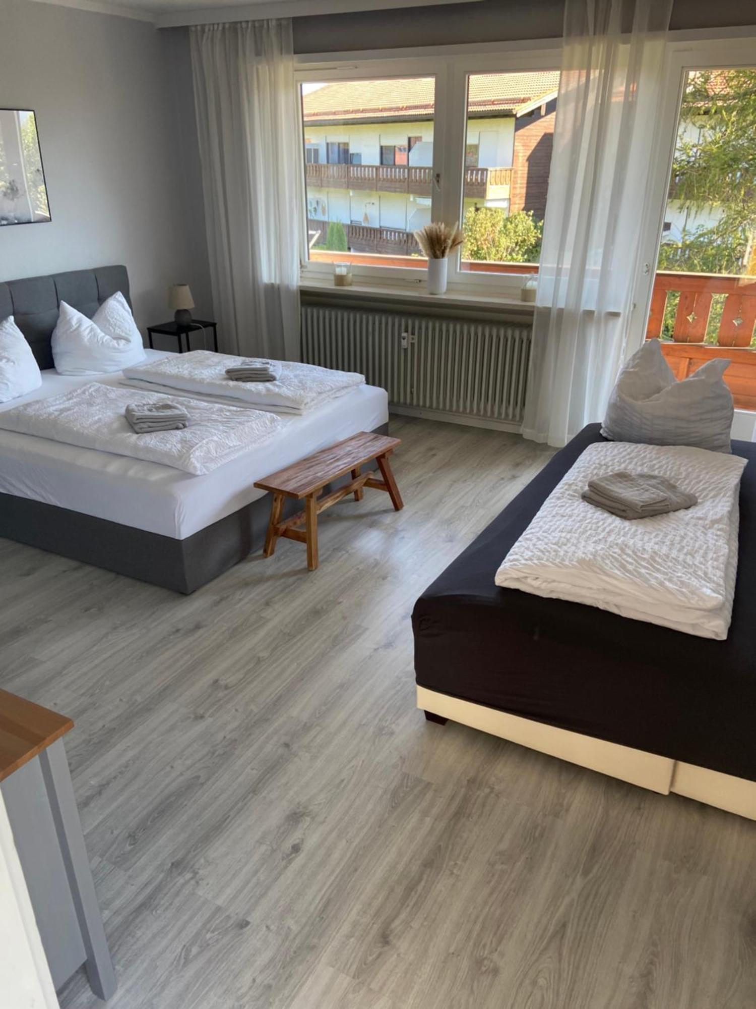 4-Bett-Appartement Am Golfplatz Grassau  Ngoại thất bức ảnh
